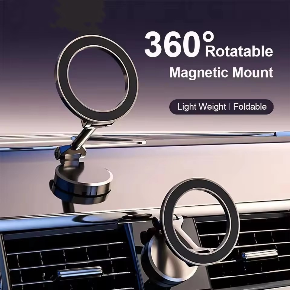Phone Accessories Holder Car - Składany magnetyczny uchwyt samochodowy na telefon
