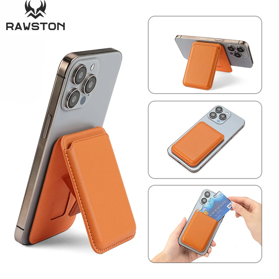 Phone Accessories Useful - Etui portfel ze skóry z magnetyczną