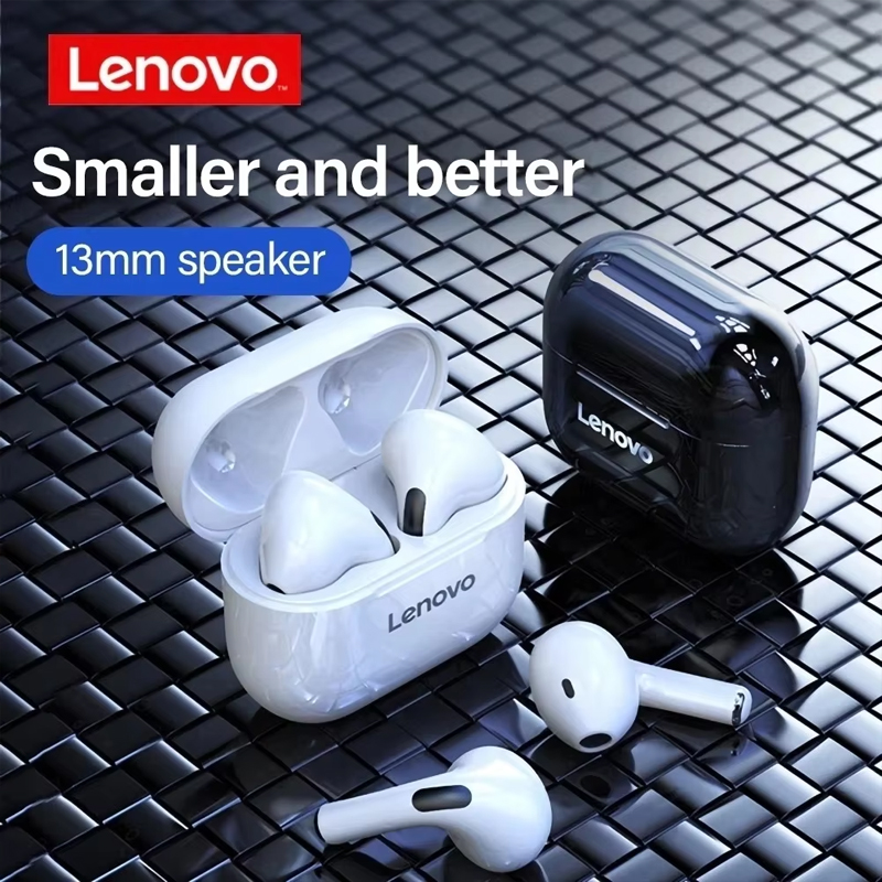 Phone Accessories Amazon - Oryginalne słuchawki bezprzewodowe Lenovo LP40 Bluetooth